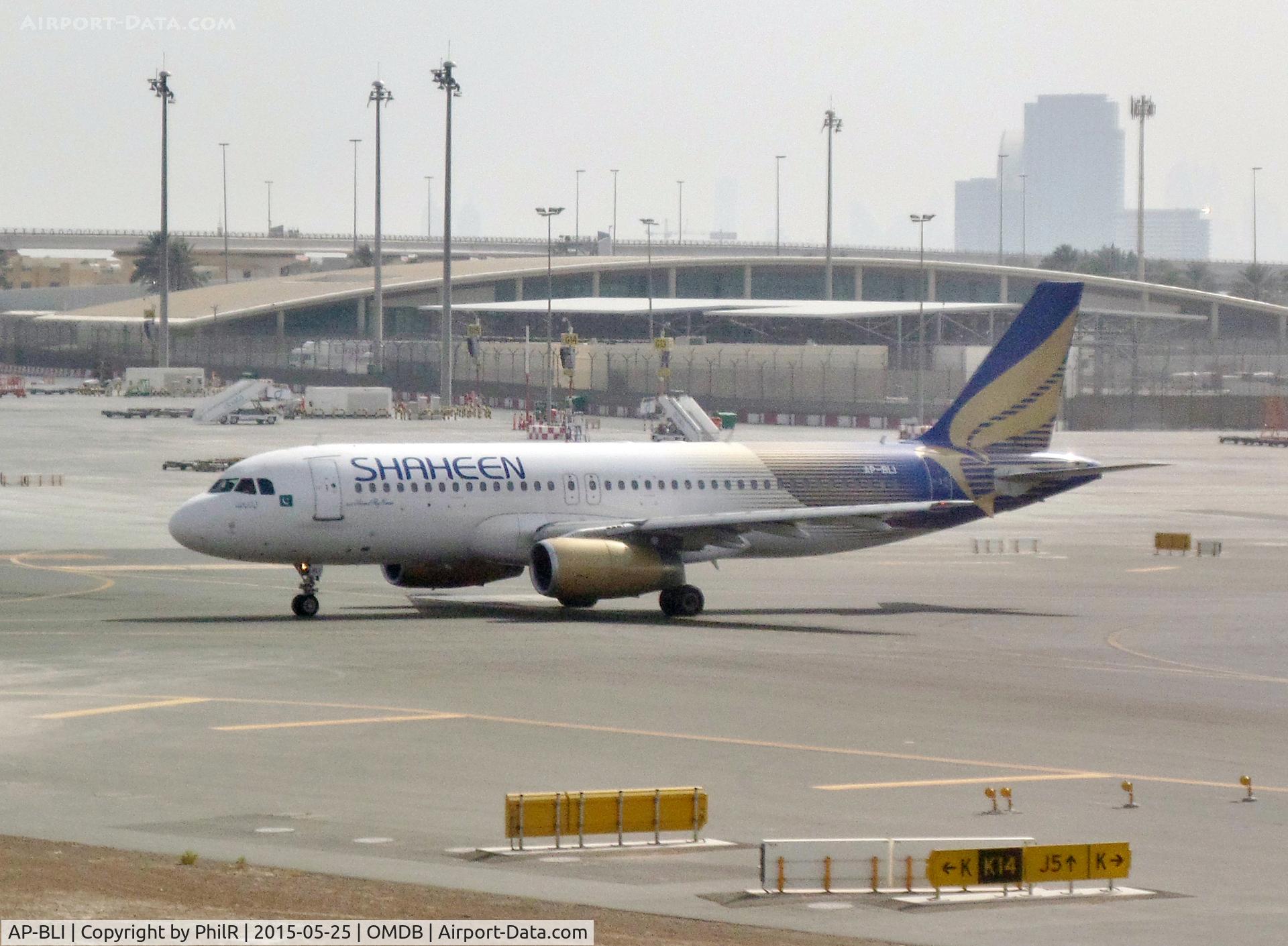 AP-BLI, 1998 Airbus A320-232 C/N 0877, AP-BLI 1998 A320-200 Shaheen Air Dubai International