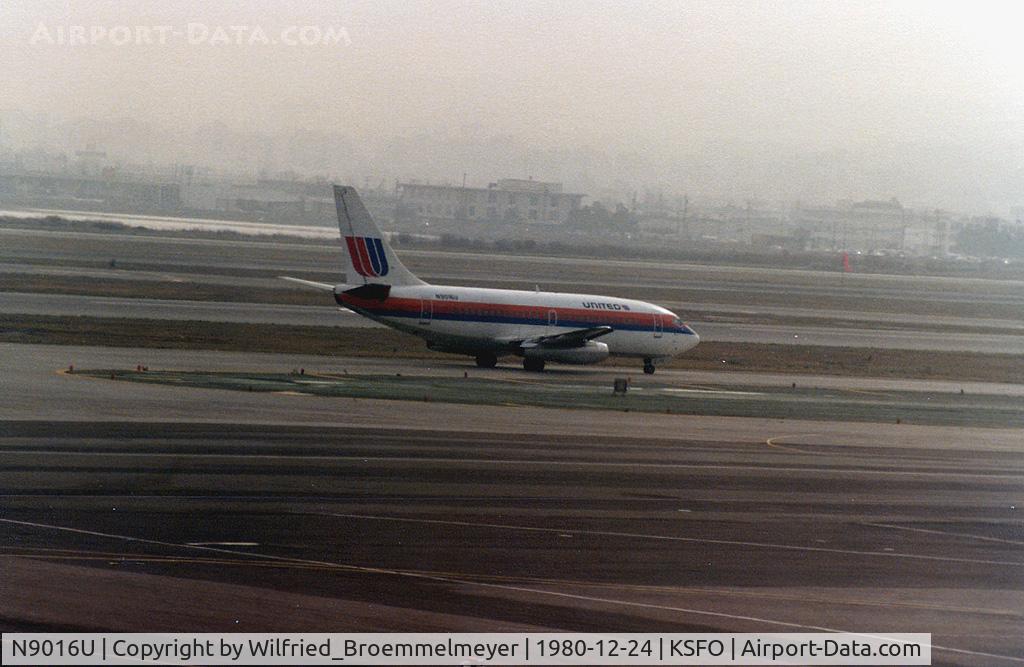 N9016U, 1968 Boeing 737-222 C/N 19054, At San Francisco Airport.