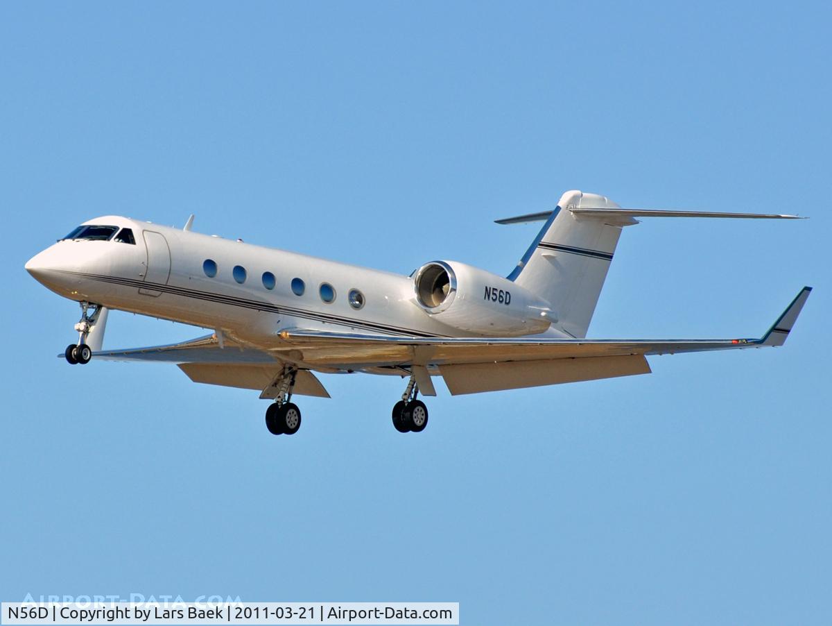 N56D, Gulfstream G-IV(SP) C/N 1411, RWY22L