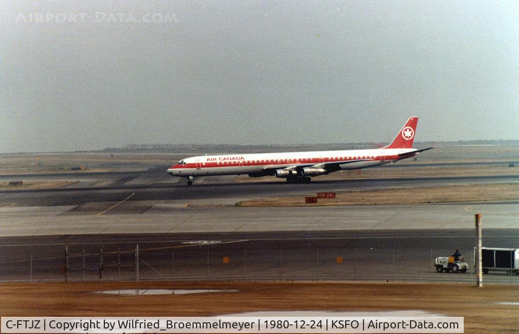 C-FTJZ, 1968 Douglas DC-8-61 C/N 45980, San Francisco observer deck.