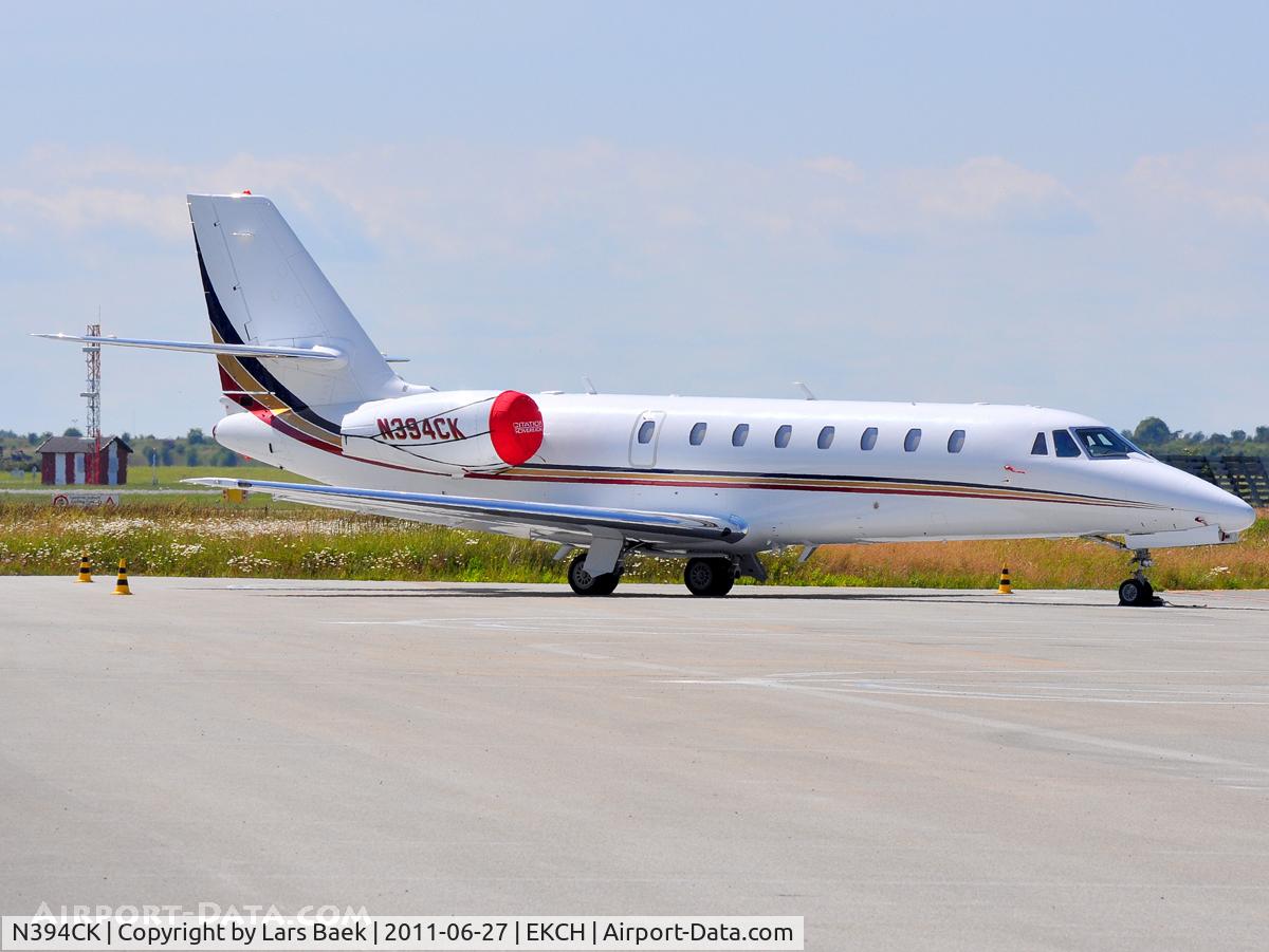 N394CK, 2006 Cessna 680 Citation Sovereign C/N 680-0109, Parked