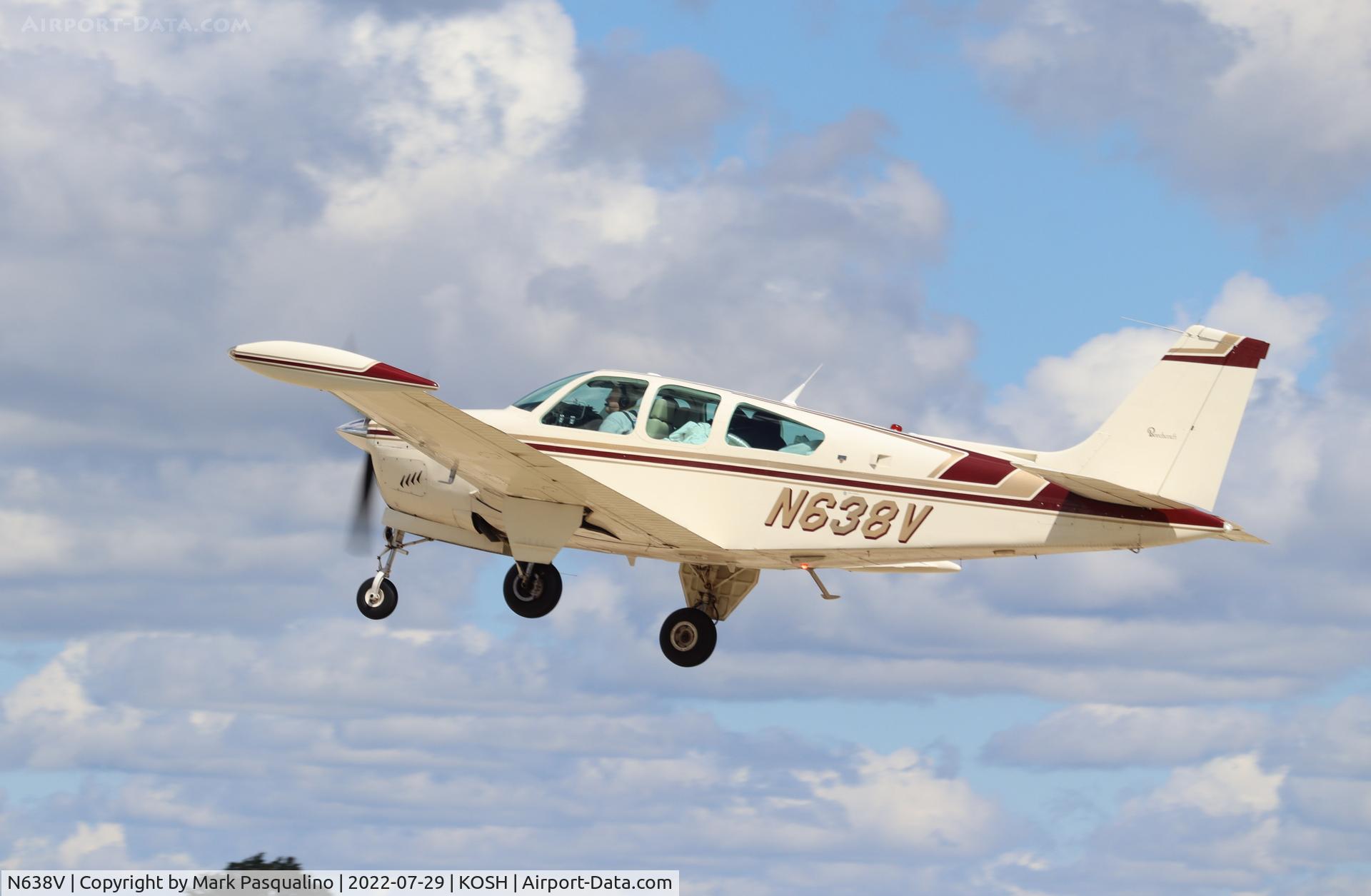 N638V, Beech 35-33 Debonair C/N CD-80, Beech 33