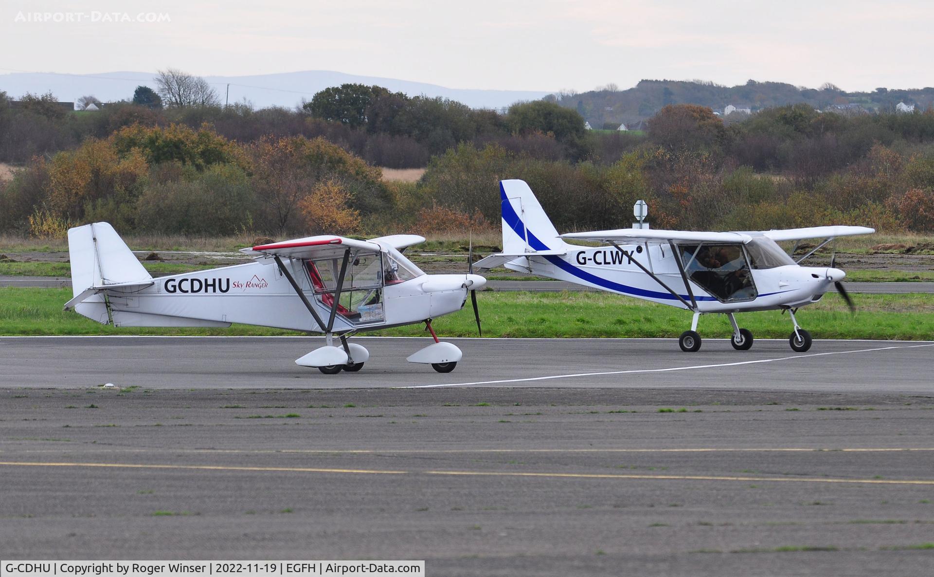 G-CDHU, 2005 Best Off Skyranger 912(2) C/N BMAA/HB/444, Visiting Skyranger and Skyranger Swift 2 G-CLWY.