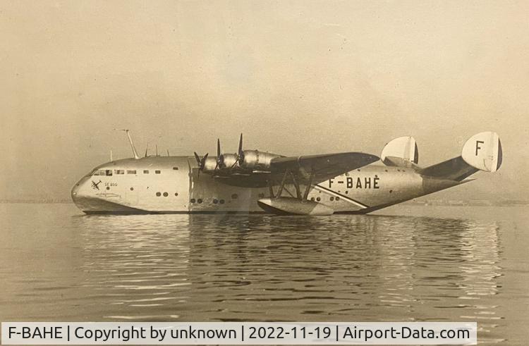 F-BAHE, 1942 SNCASE SE.200 Amphitrite C/N 1, unavailable