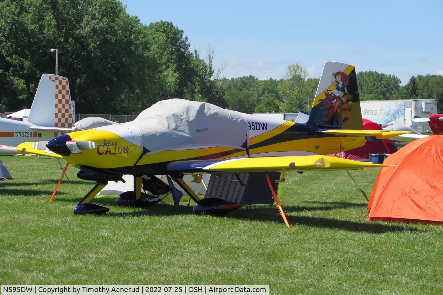 N595DW, 2018 Van's RV-9A C/N 90496, 2018 Vans RV-9A, c/n: 90496, AirVenture 2022