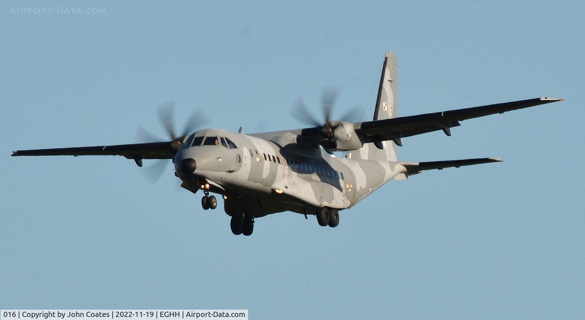016, 2004 CASA C-295M C/N S-018, Approach to 26