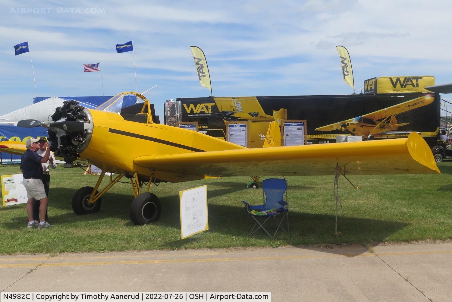 N4982C, 1959 Snow S2A C/N 1025, 1959 Snow S2A, c/n: 1025, AirVenture 2022