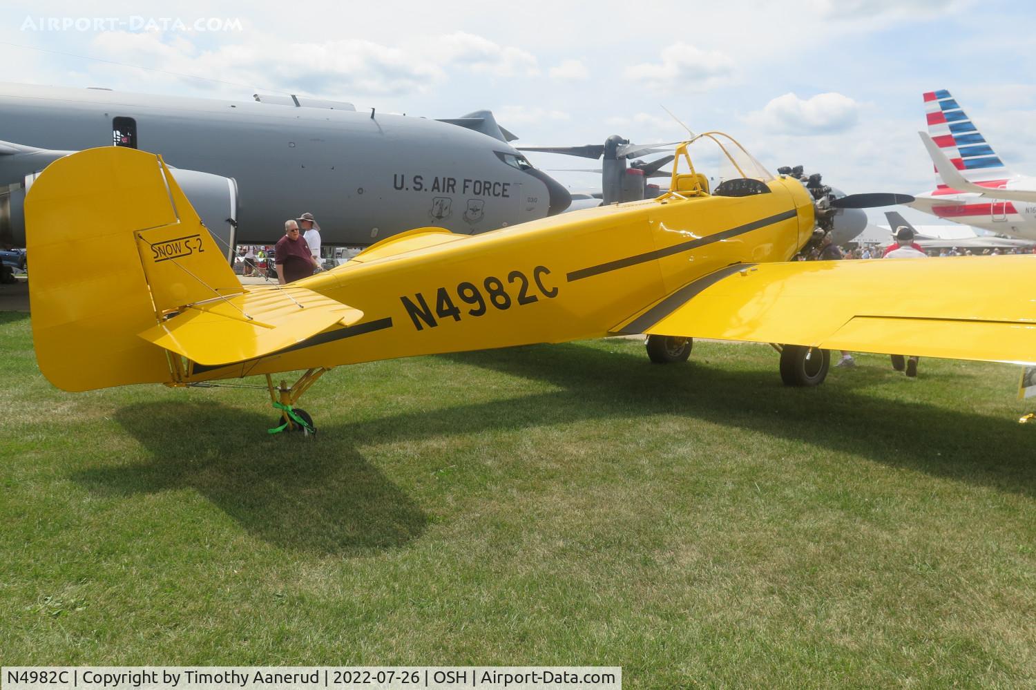 N4982C, 1959 Snow S2A C/N 1025, 1959 Snow S2A, c/n: 1025, AirVenture 2022