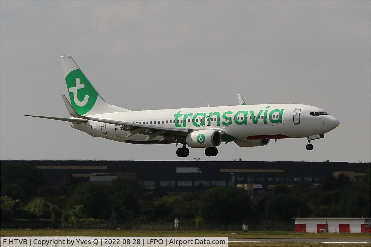 F-HTVB, 2016 Boeing 737-8K2 C/N 62161, Boeing 737-8K2, On final rwy 06, Paris Orly airport (LFPO-ORY)