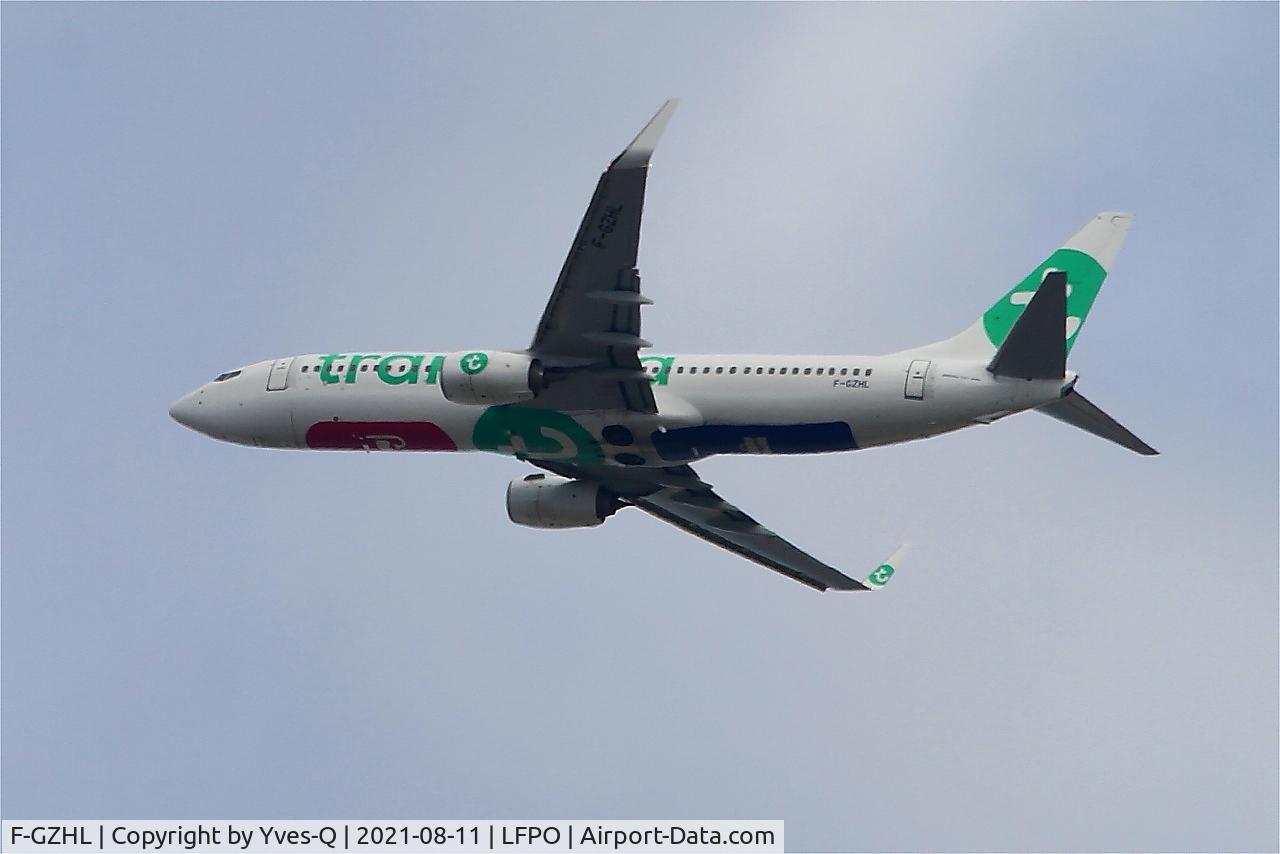 F-GZHL, 2014 Boeing 737-8K2 C/N 37791, Boeing 737-8K2, Climbing from rwy 24, Paris Orly airport (LFPO-ORY)