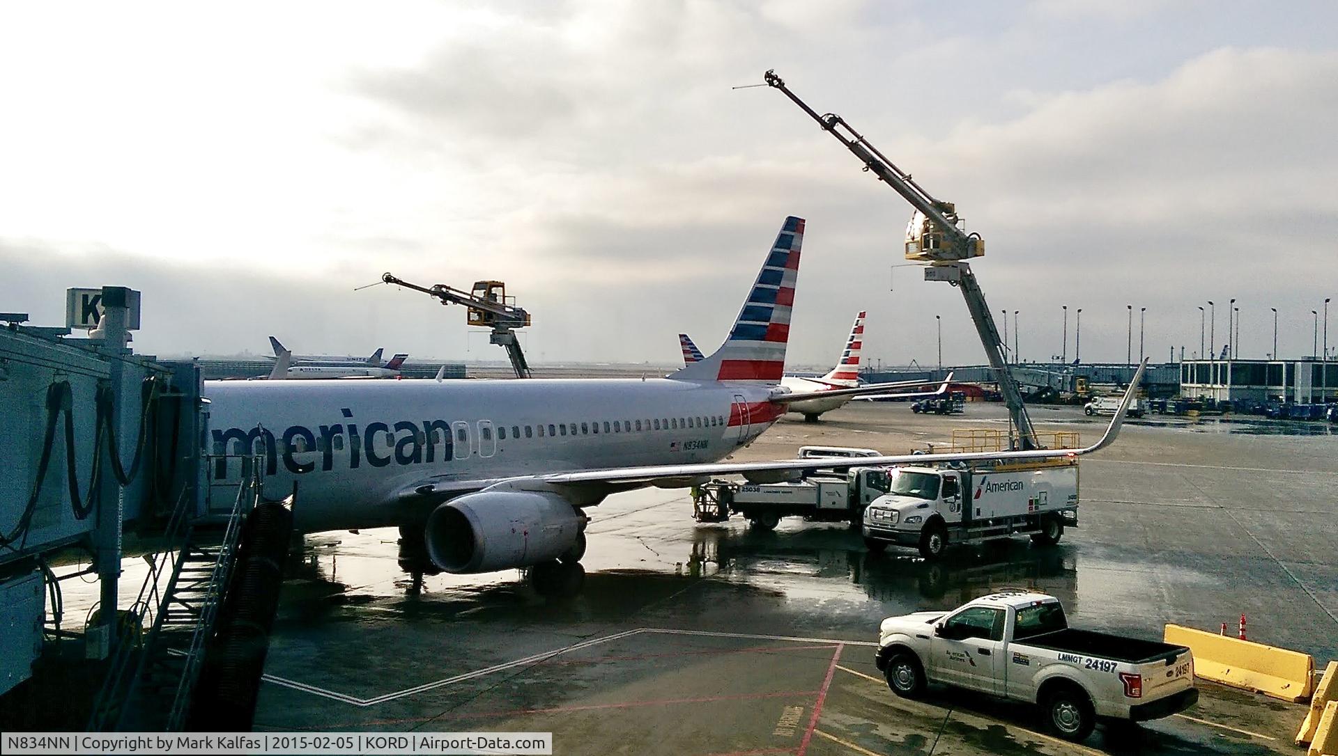 N834NN, 2010 Boeing 737-823 C/N 29576, American B738, N834NN atletiek KORD