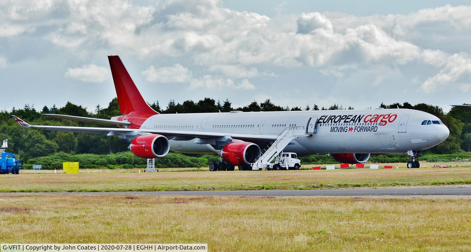 G-VFIT, 2006 Airbus A340-642 C/N 753, Recent arrival for European Cargo