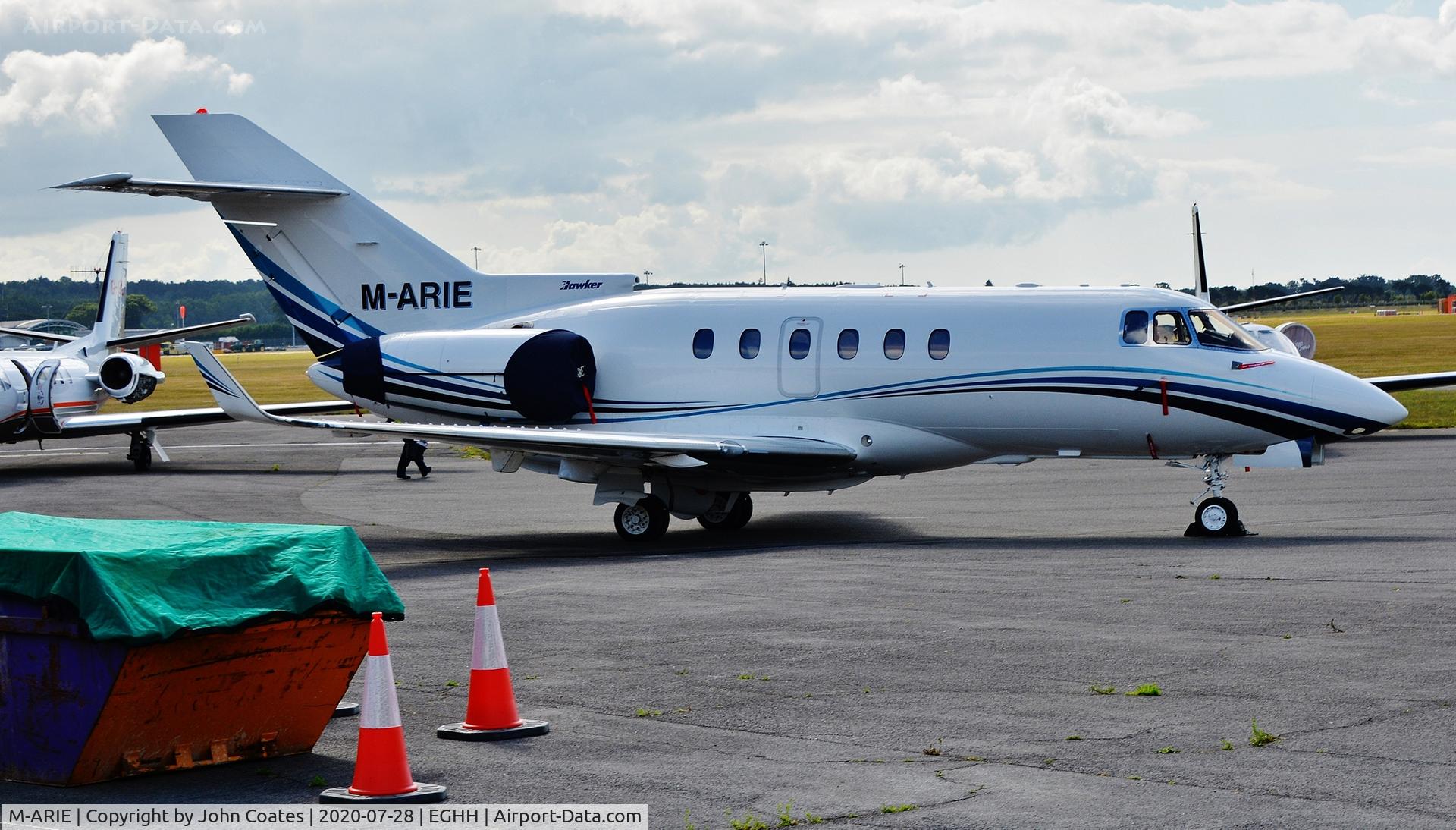 M-ARIE, 2002 Raytheon Hawker 800XP C/N 258600, At Technicair