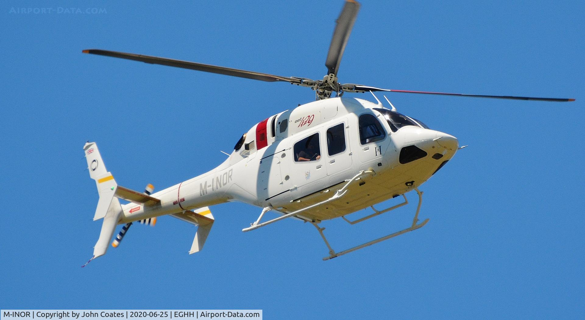 M-INOR, 2016 Bell 429 GlobalRanger C/N 57326, Approach to 08
