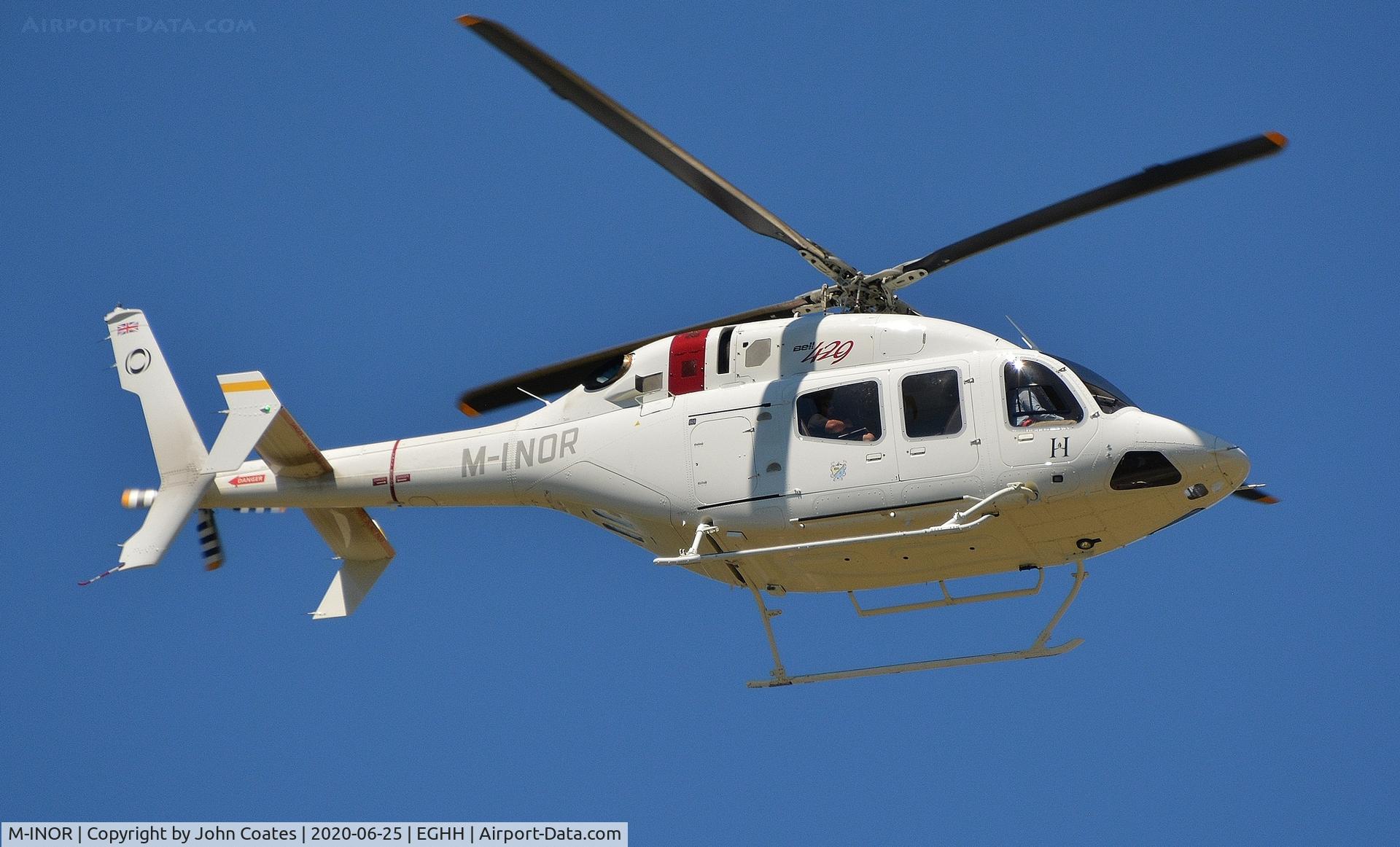 M-INOR, 2016 Bell 429 GlobalRanger C/N 57326, Approach to 08