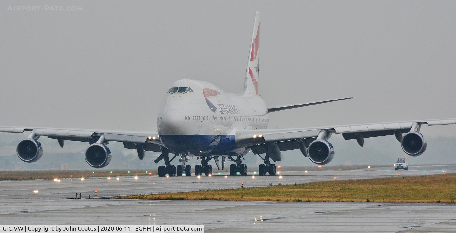 G-CIVW, 1998 Boeing 747-436 C/N 25822, Arriving on 26