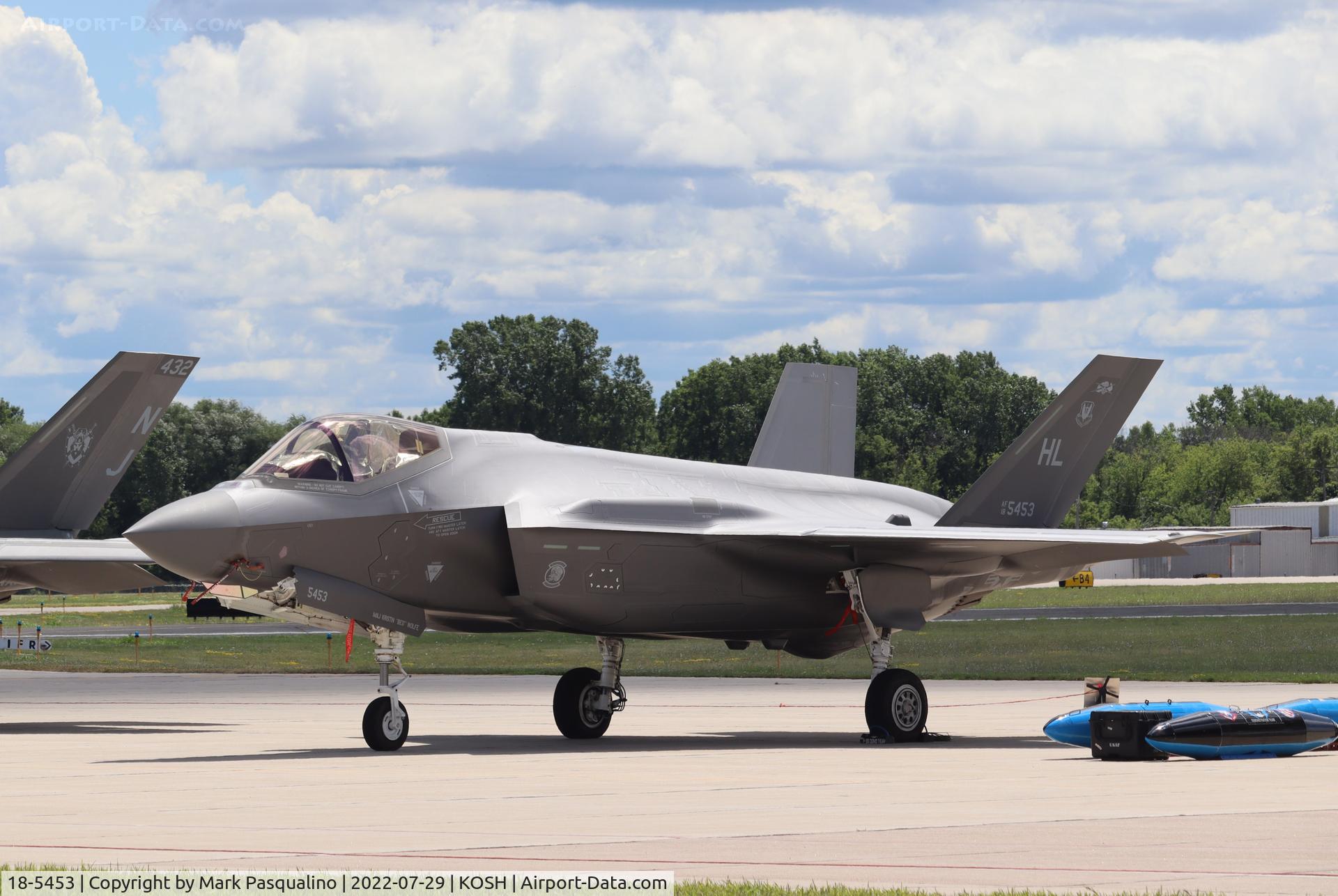 18-5453, 2021 Lockheed Martin F-35A Lighting II C/N AF-281, Lockheed Martin F-35A Lightning II
