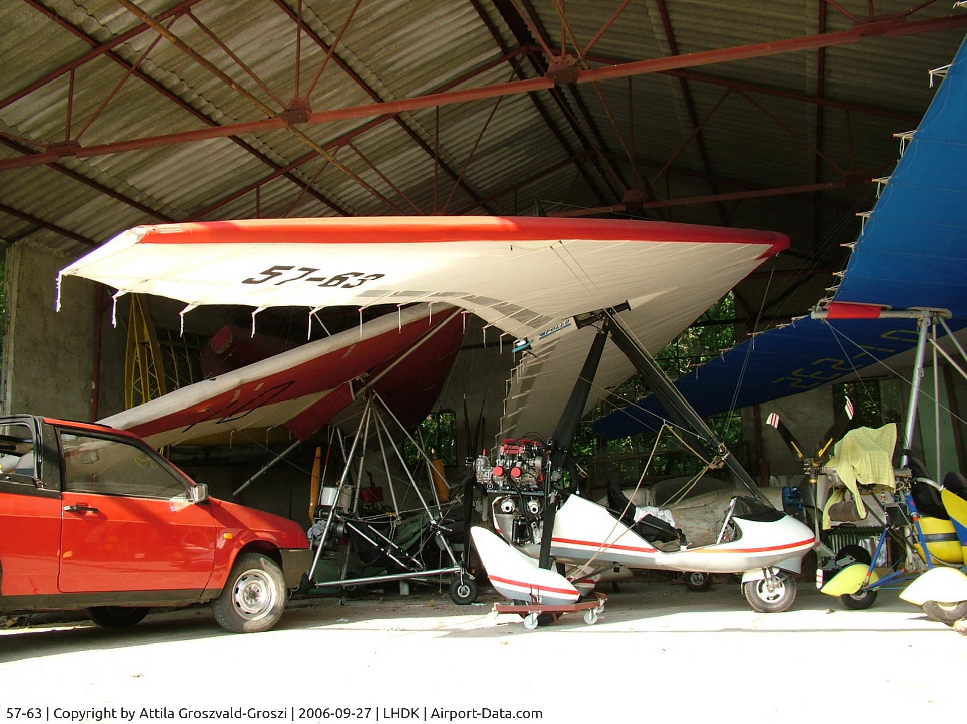 57-63, Halley Apollo Jet Star C/N ..,, LHDK - Dunakeszi Airport, Hungary