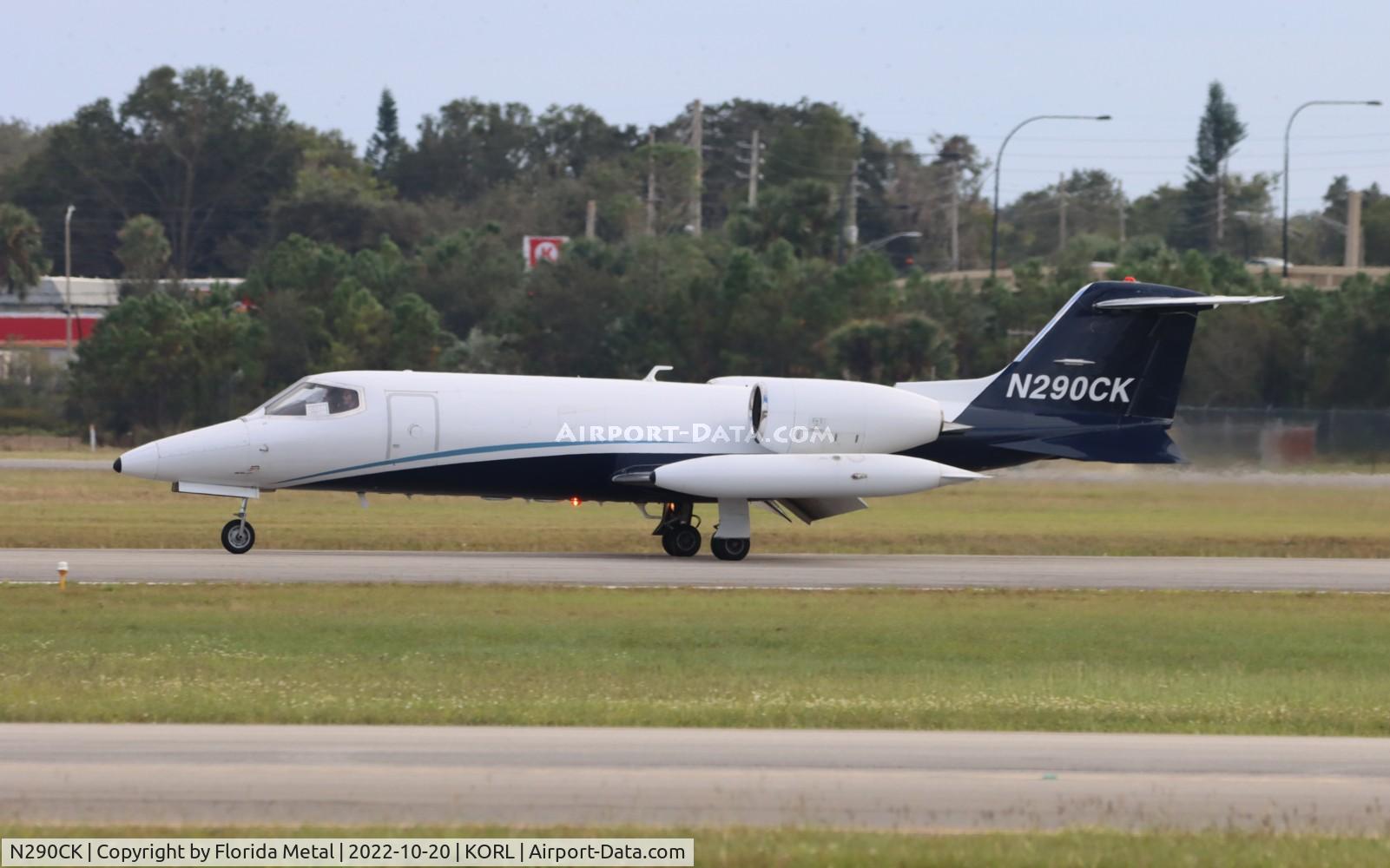 N290CK, 1976 Learjet 35A C/N 35-090, ORL 2022