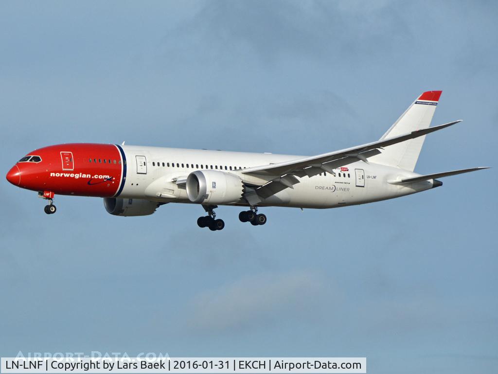 LN-LNF, 2014 Boeing 787-8 Dreamliner Dreamliner C/N 35313, RWY22L