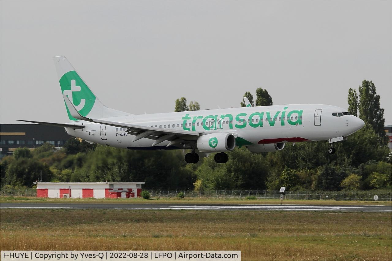 F-HUYE, 2017 Boeing 737-800 C/N 42278, Boeing 737-800, Landing rwy 06, Paris-Orly airport (LFPO-ORY)