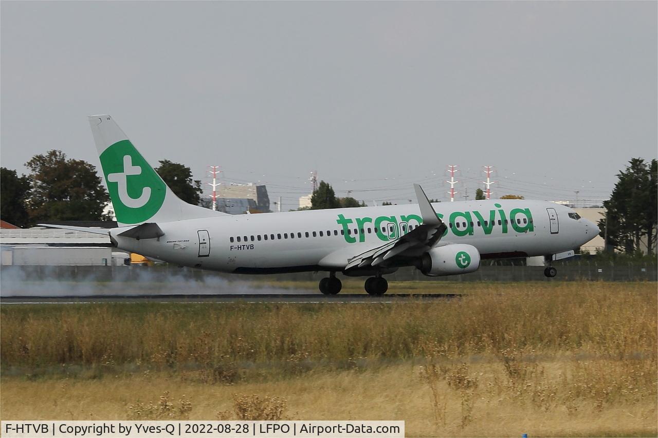 F-HTVB, 2016 Boeing 737-8K2 C/N 62161, Boeing 737-8K2, Landing rwy 06, Paris Orly airport (LFPO-ORY)