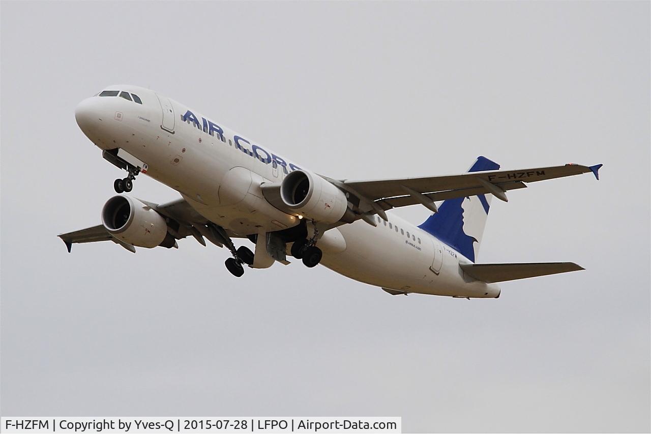 F-HZFM, 2013 Airbus A320-214 C/N 5887, Airbus A320-214, Taking off rwy 24, Paris-Orly airport (LFPO-ORY)