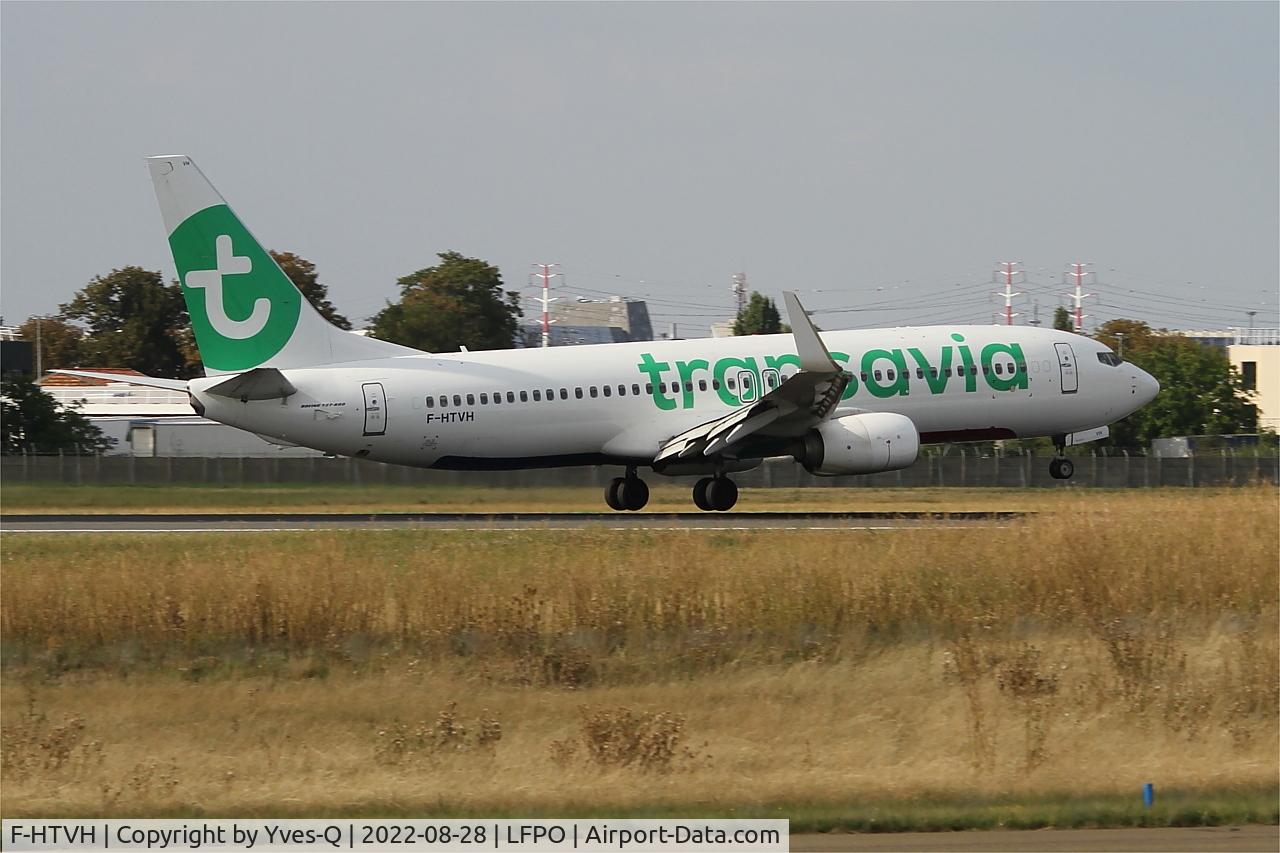 F-HTVH, Boeing 737-800 C/N 62163, Boeing 737-800, Landing rwy 06, Paris Orly airport (LFPO-ORY)