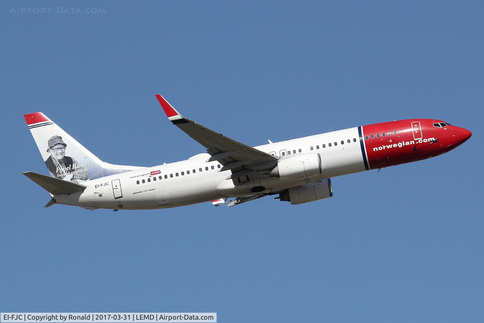 EI-FJC, 2011 Boeing 737-81D C/N 39412, at mad