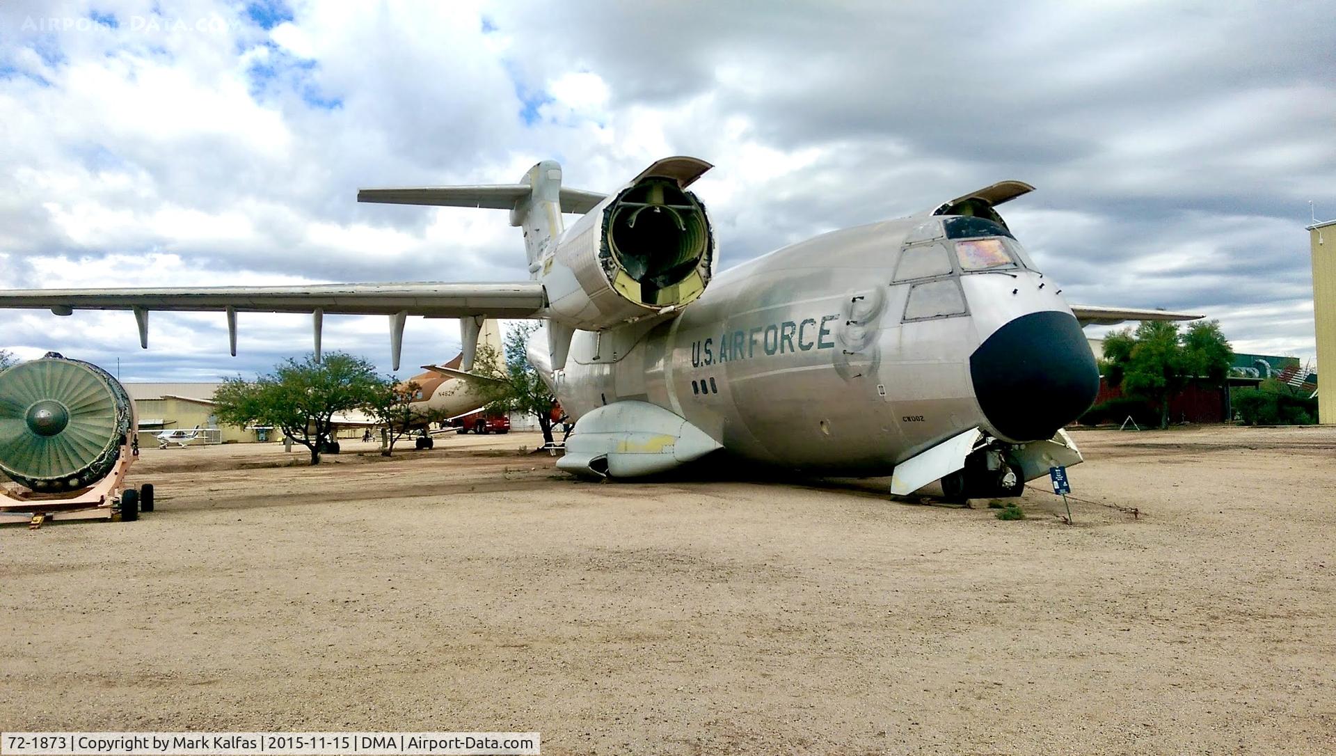 72-1873, 1972 Boeing YC-14A-BN C/N P 1, Boeing YC-14,  72-1873 at Pima