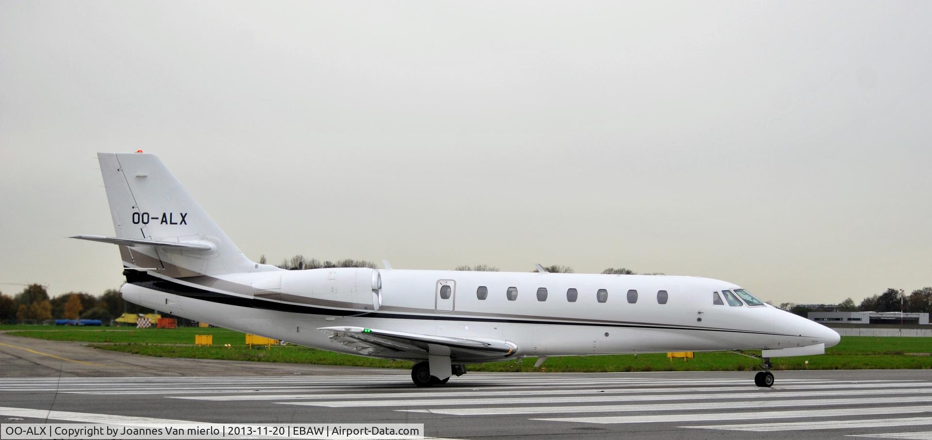 OO-ALX, 2009 Cessna 680 Citation Sovereign C/N 680-0271, Antwerp