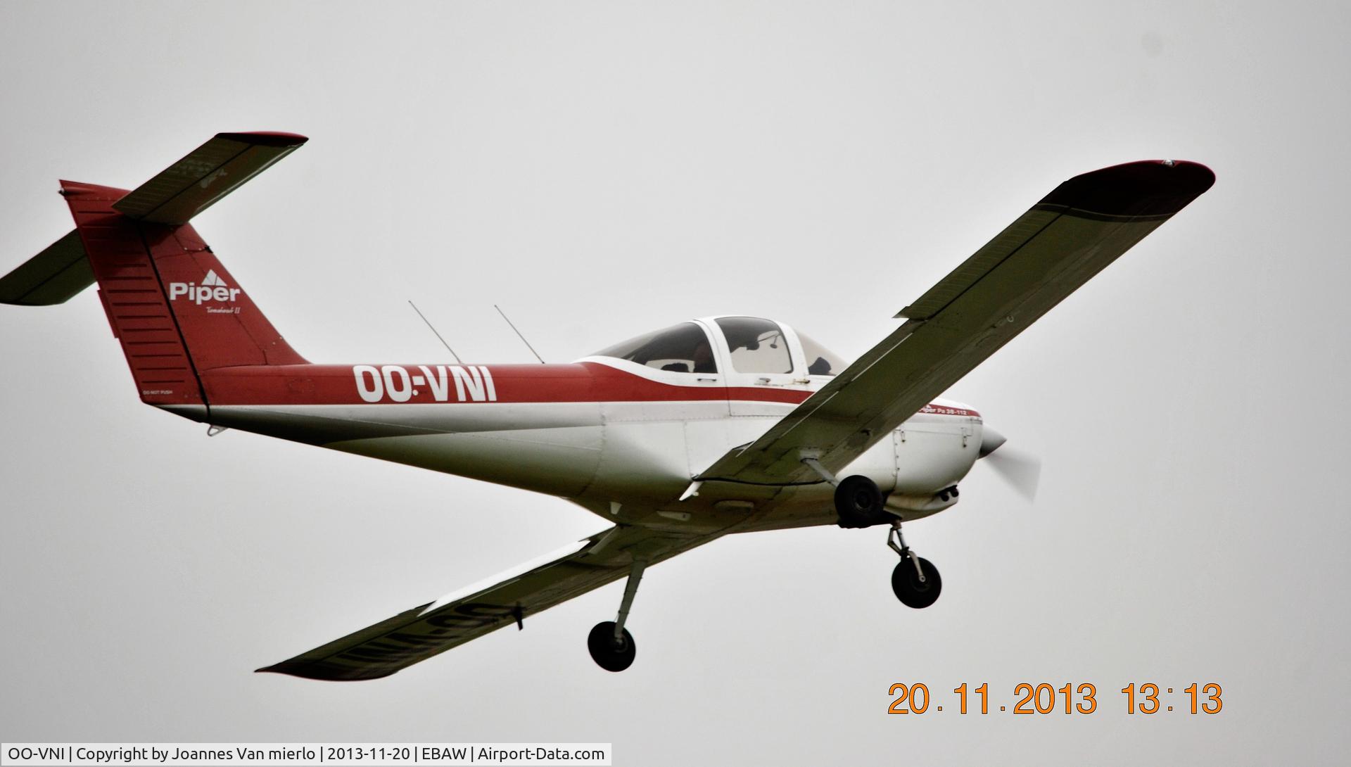 OO-VNI, 1979 Piper PA-38-112 Tomahawk C/N 38-79A0233, Antwerp