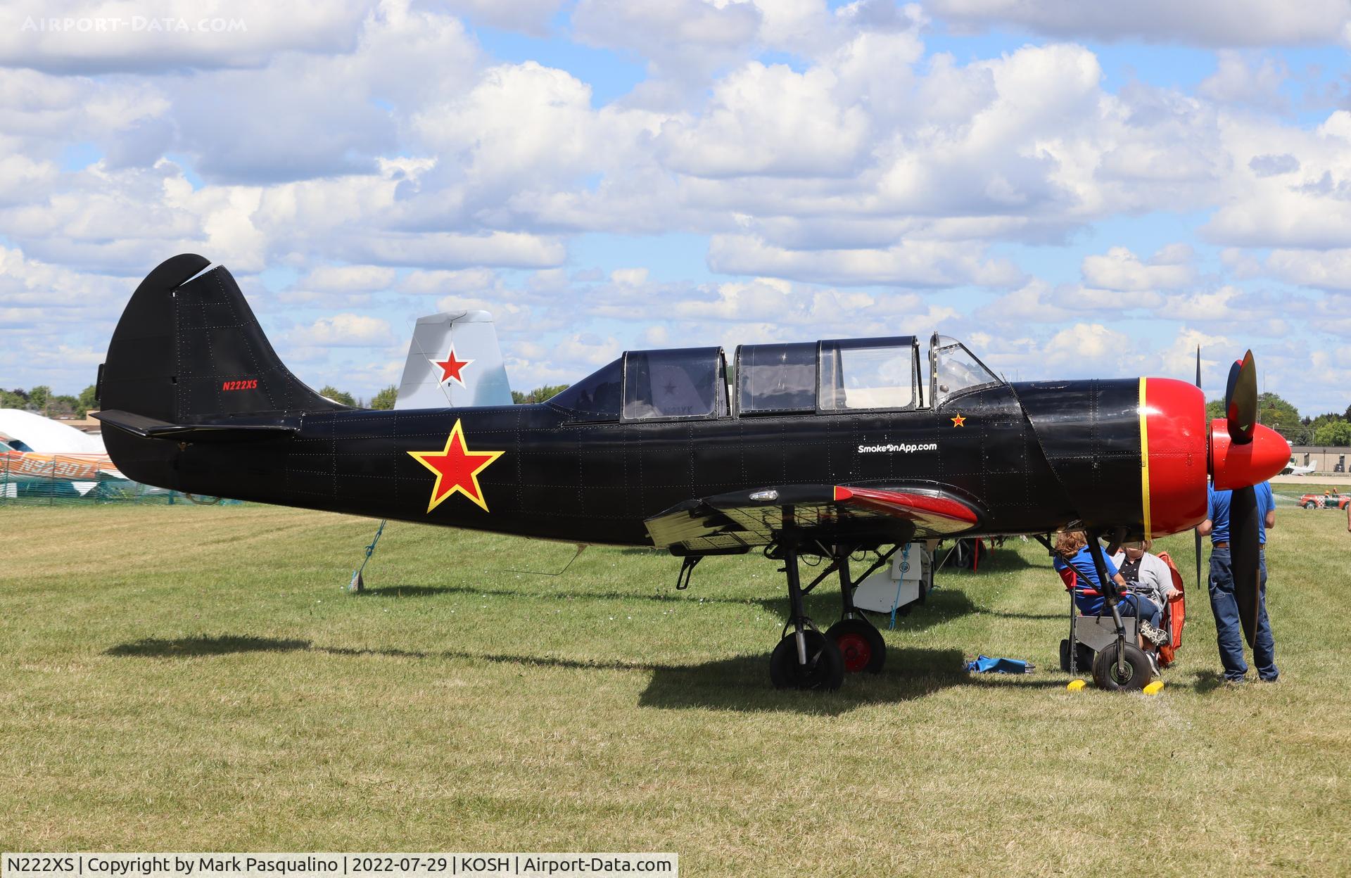 N222XS, 1993 Yakovlev Yak-52 C/N 9311701, Yak-52