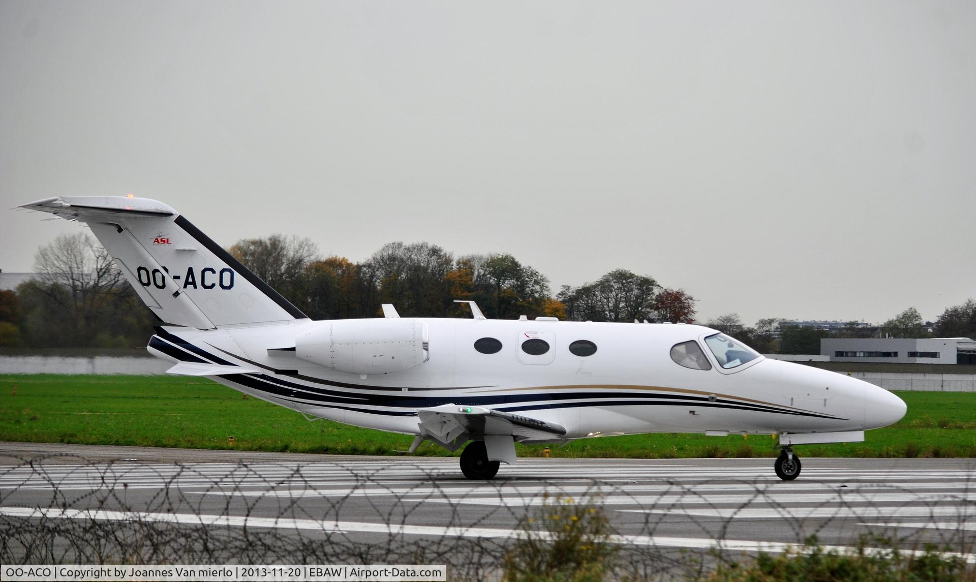 OO-ACO, 2009 Cessna 510 Citation Mustang Citation Mustang C/N 510-0260, Antwerp