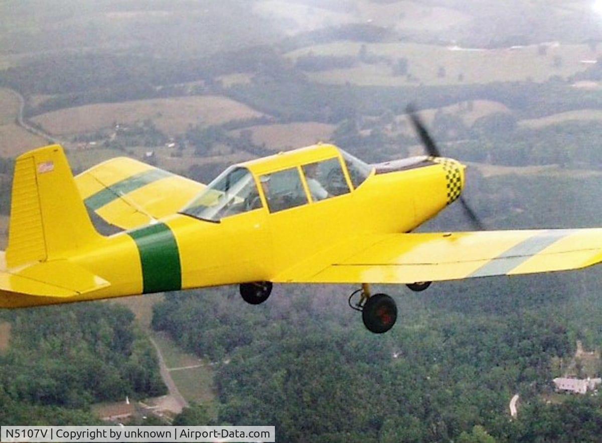 N5107V, 1959 Morrisey 2150 C/N FP-7, Dave Stevenson in flight.