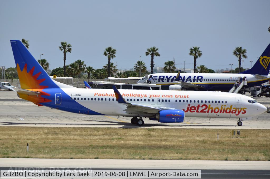G-JZBO, 2018 Boeing 737-800 C/N 64439, Taxing