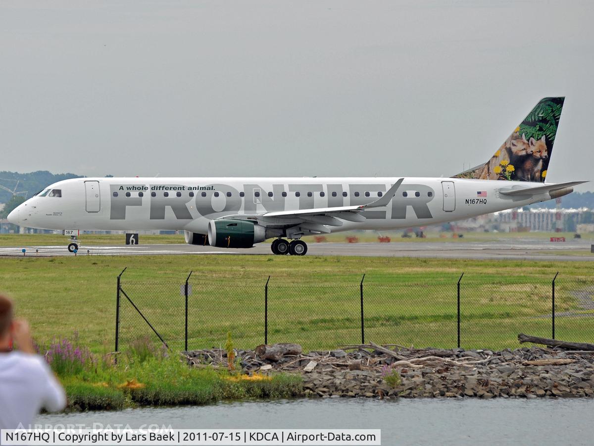 N167HQ, 2008 Embraer 190AR (ERJ-190-100IGW) C/N 19000173, Line Up