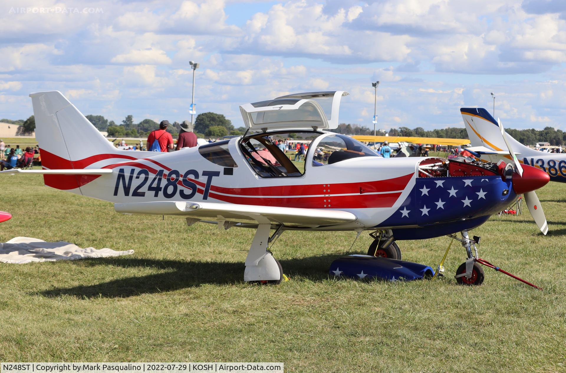 N248ST, Stoddard-Hamilton Glasair Super II RG C/N 001, Glasair Super II RG