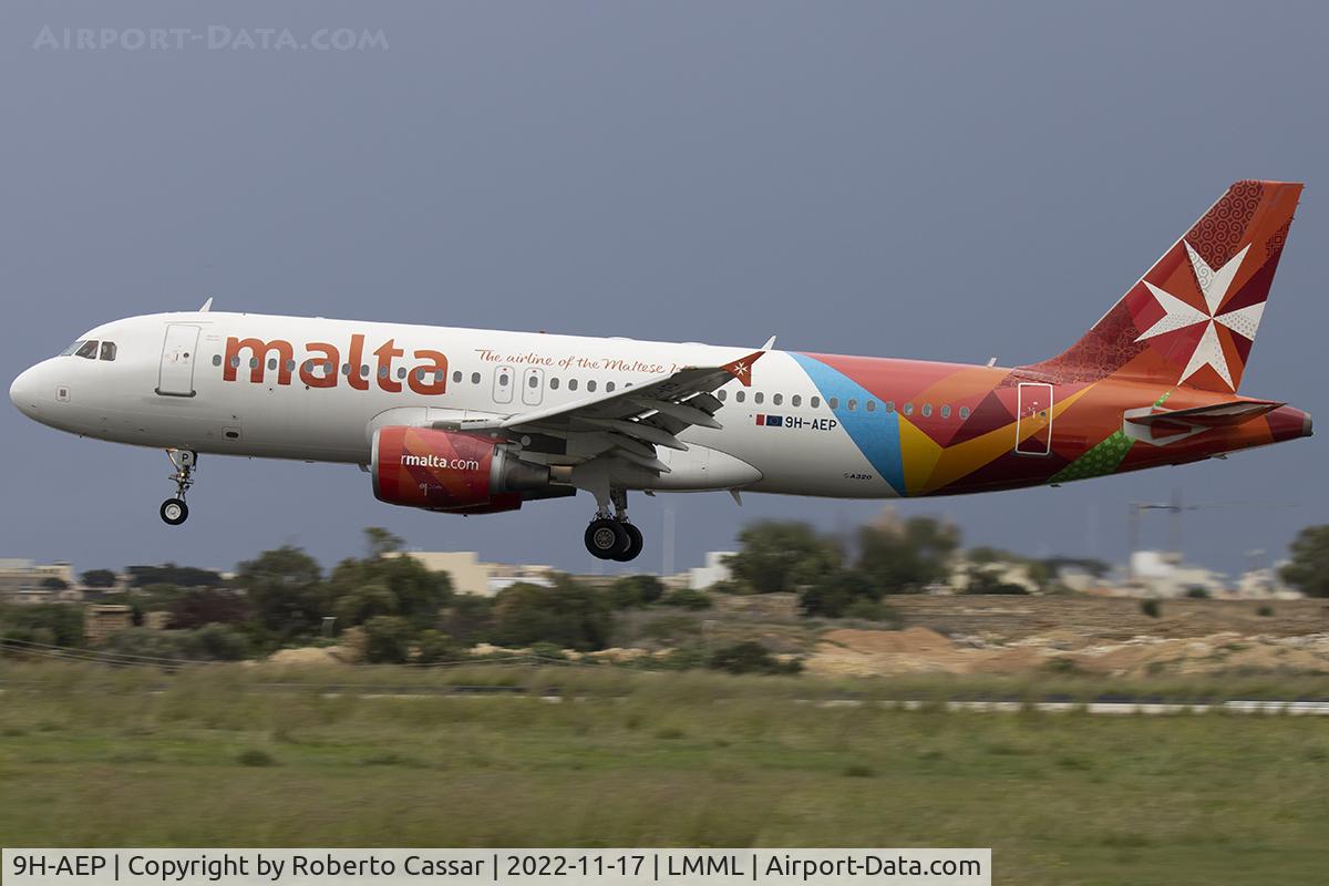 9H-AEP, 2007 Airbus A320-214 C/N 3056, Runway 31