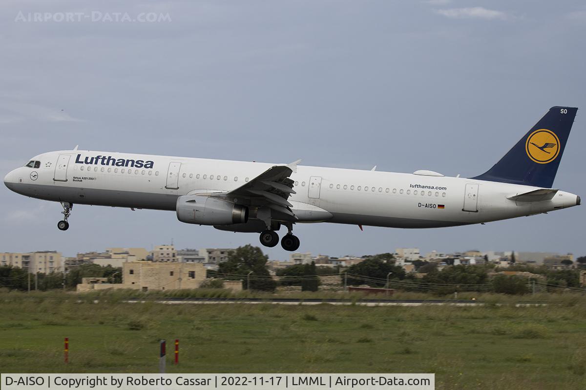 D-AISO, 2008 Airbus A321-231 C/N 3625, Runway 31