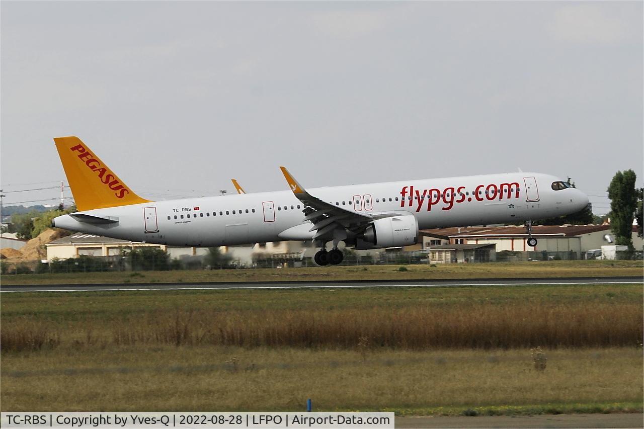 TC-RBS, 2022 Airbus A321-251NX C/N 10953, Airbus A321-251NX, Landing rwy 06, Paris Orly airport (LFPO-ORY)