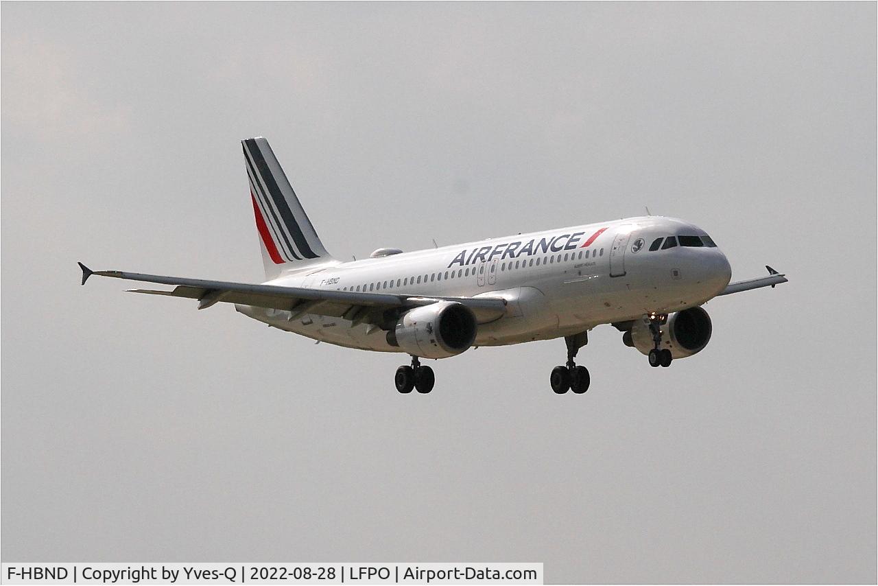 F-HBND, 2011 Airbus A320-214 C/N 4604, Airbus A320-214, On final rwy 06, Paris Orly airport (LFPO-ORY)