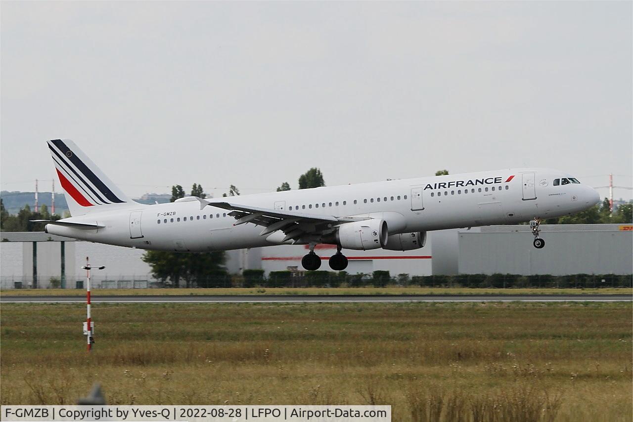 F-GMZB, 1994 Airbus A321-111 C/N 509, Airbus A321-111, Landing rwy 06, Paris-Orly Airport (LFPO-ORY)