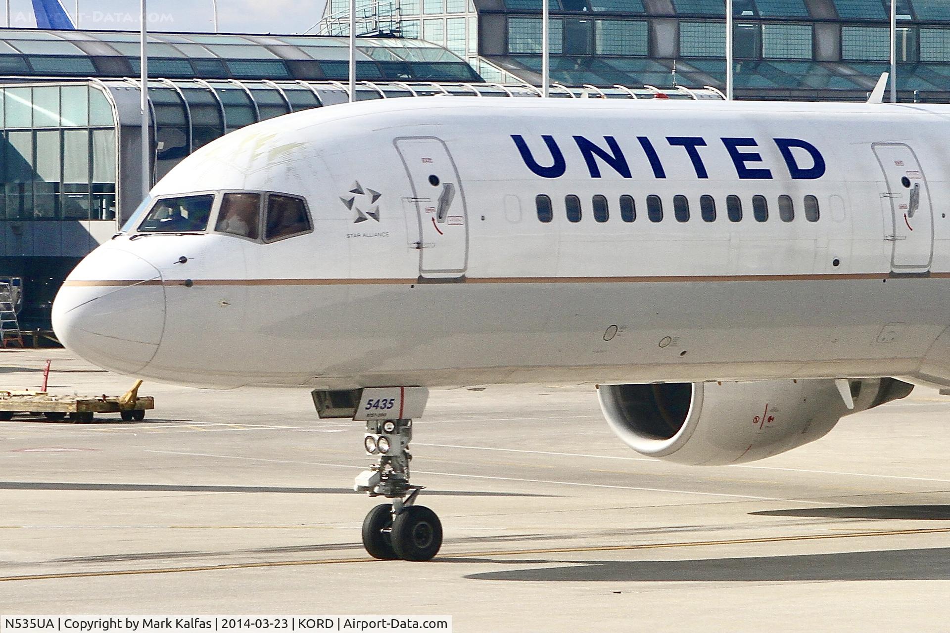 N535UA, 1991 Boeing 757-222 C/N 25130, United B752, N535UA at ORD