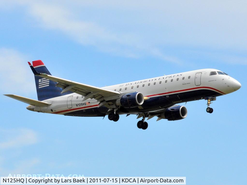 N125HQ, 2007 Embraer 175LR (ERJ-170-200LR) C/N 17000202, RWY19