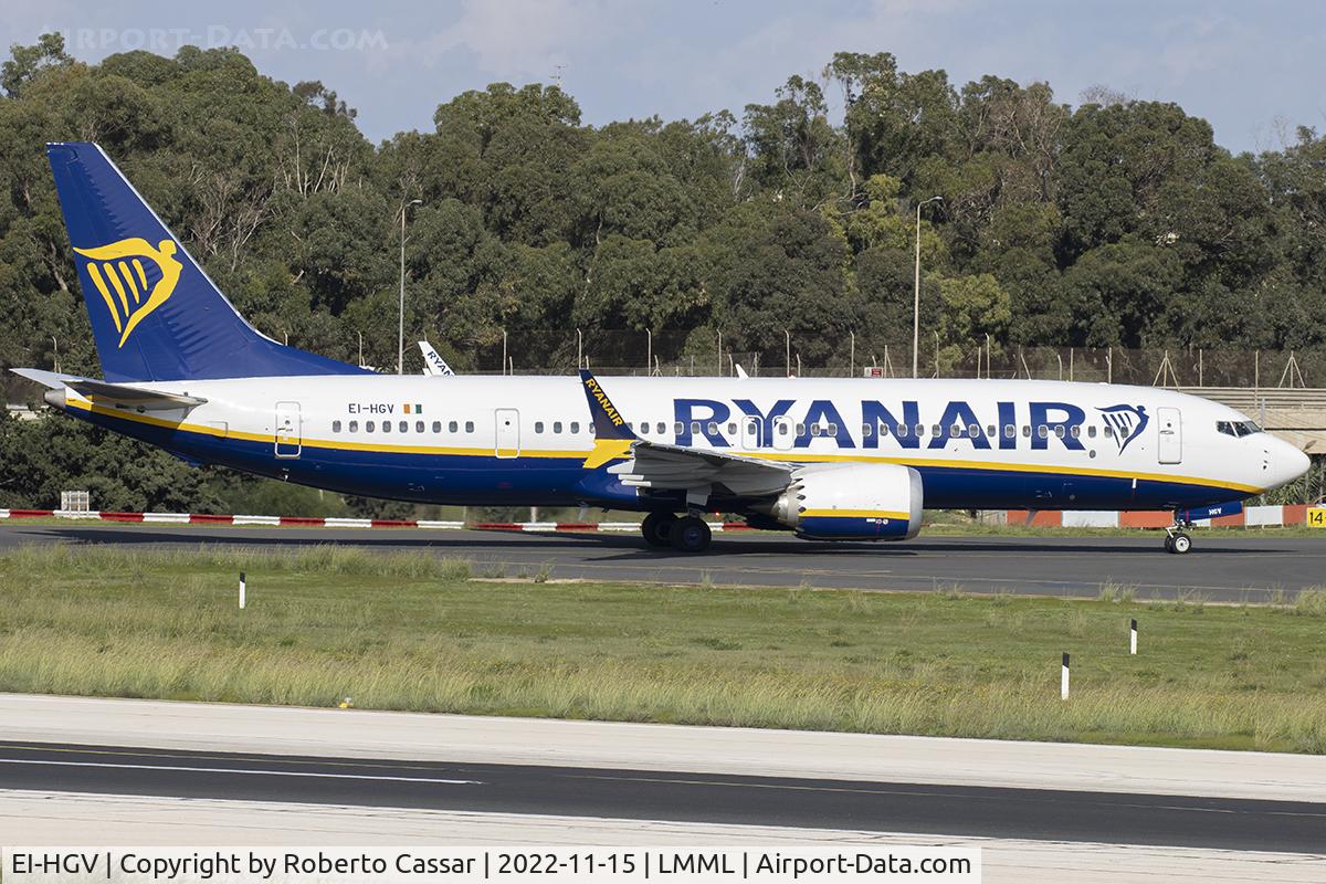EI-HGV, 2021 Boeing 737-8-200 MAX C/N 62329, Park 9