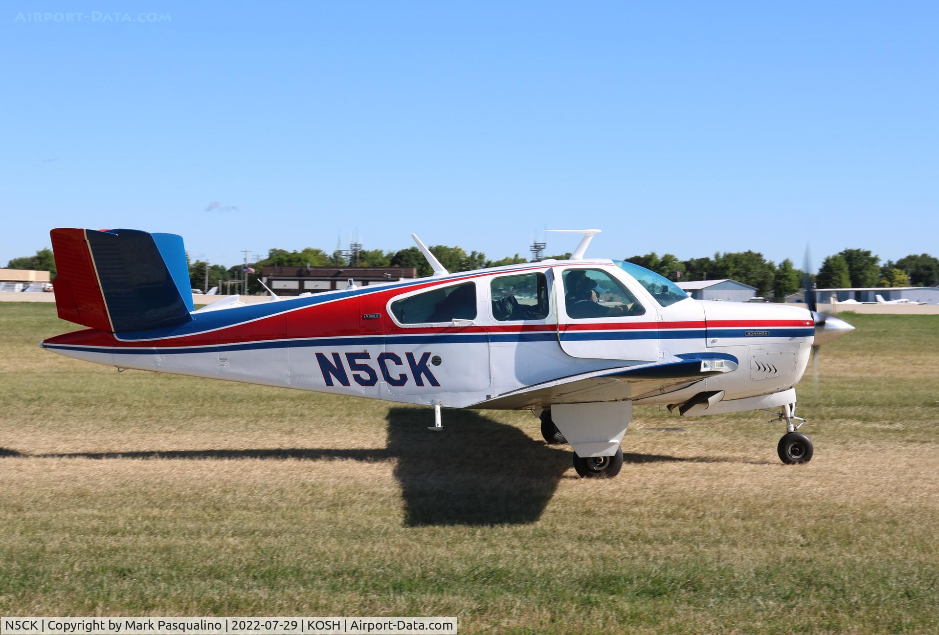 N5CK, 1974 Beech V35B Bonanza C/N D-9693, Beech V35B