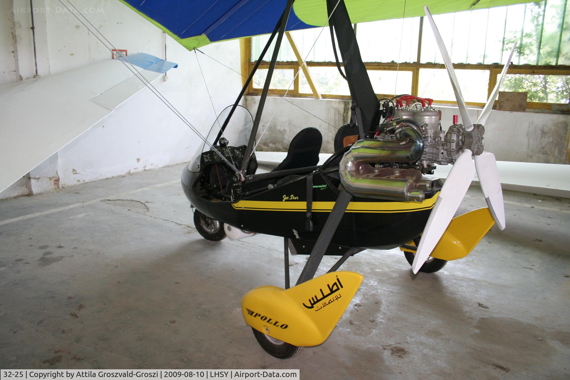 32-25, Halley Apollo Jet Star C/N -., LHSY - Szombathely Airport, Hungary