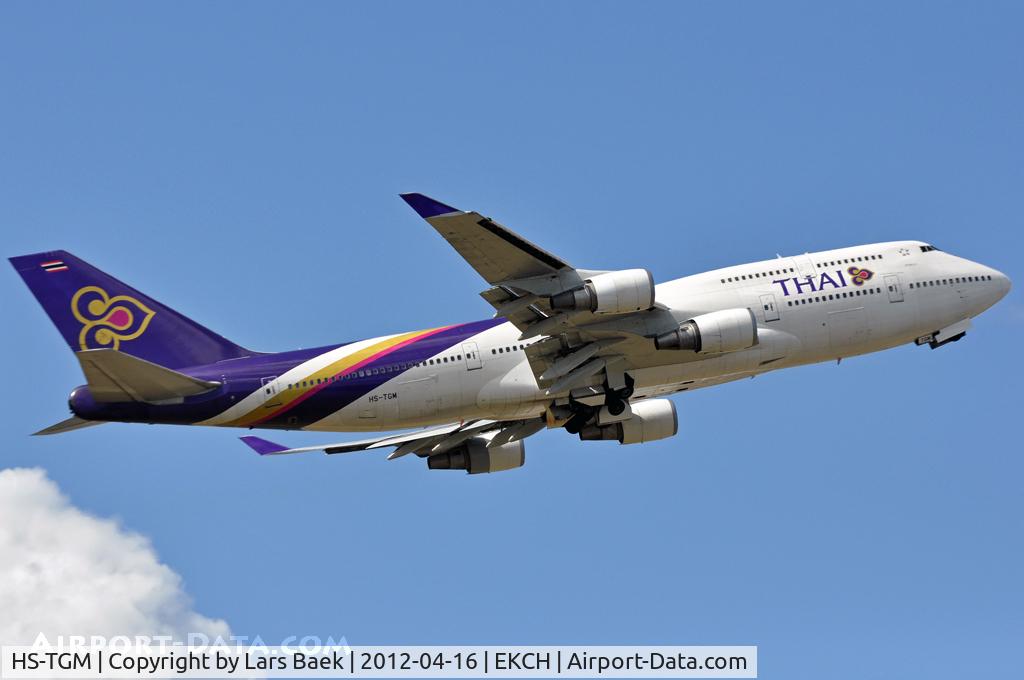 HS-TGM, 1992 Boeing 747-4D7 C/N 27093, RWY04R