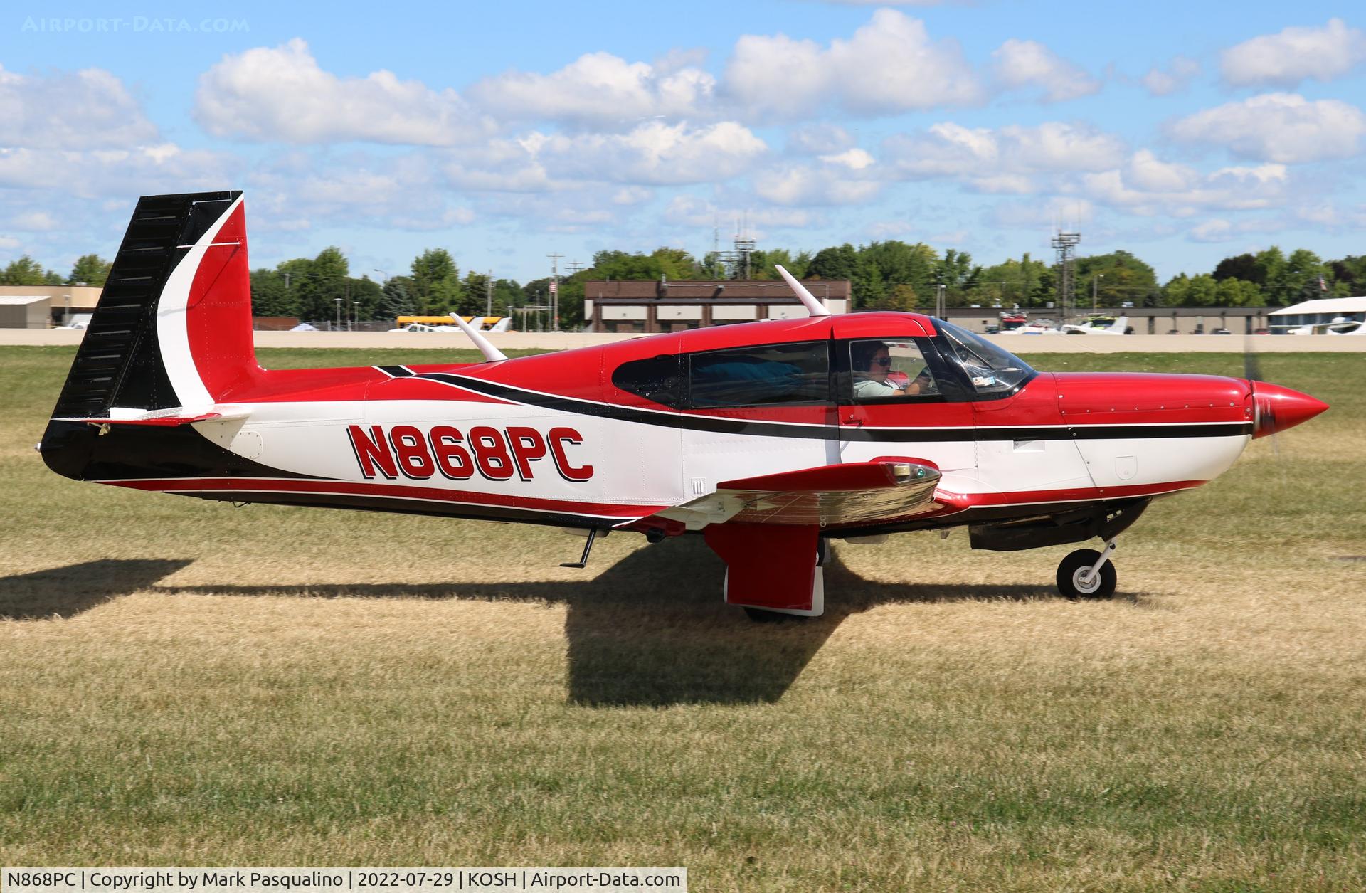 N868PC, 1979 Mooney M20K C/N 25-0033, Mooney M20K